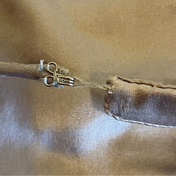 Amanda Uprichard M gray metallic crop top festival halter tank top backless - Picture 5 of 11